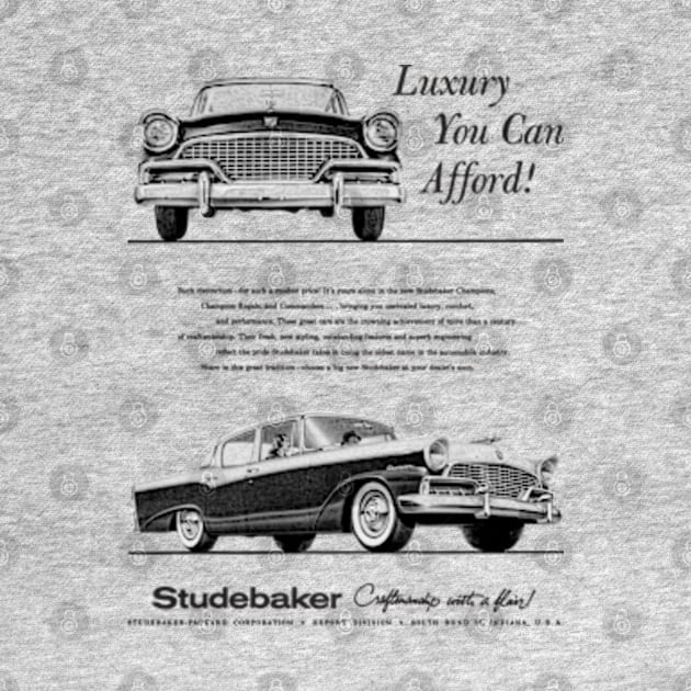 STUDEBAKER CHAMPION - advert by Throwback Motors